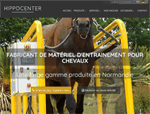 Tablet Screenshot of hippocenter.fr